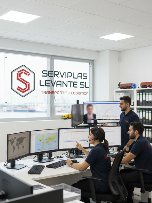 Equipo Serviplas en oficina