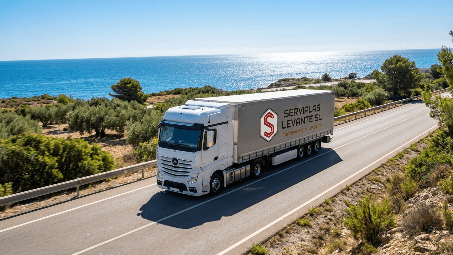 Flota Serviplas en carretera